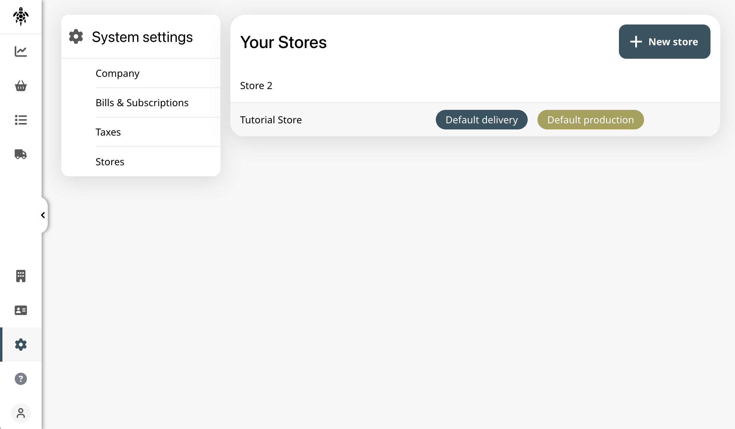 Store list